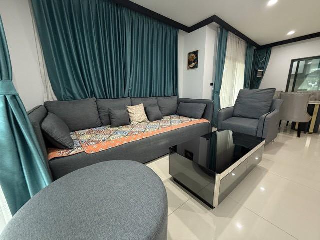 ให้เช่าบ้านเดี่ยว 2ชั้น โครงการเศรษฐสิริ กรุงเทพกรีฑา 2 บ้านพร้อมอยู่ ใกล้โรงเรียนนานาชาติBrighton College เหมาะสำหรับครอบครัว 3