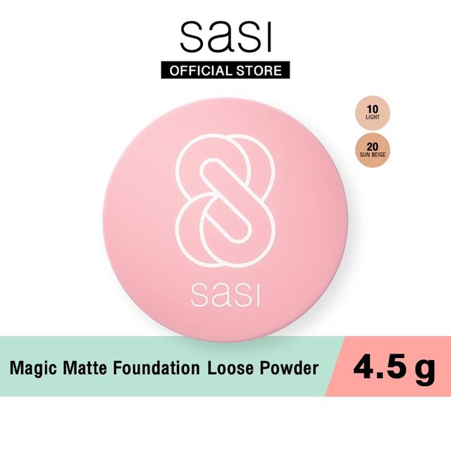 Sasi Magic Matte Foundation Loose Powder / แป้ง ศศิ เมจิก แมท ฟาวน์เดชั่น ลูส พาวเดอร์ ( ของแท้ ราคาถูก เลือกสีได้ ) 2