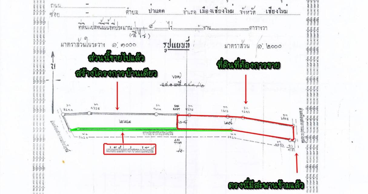 ขายที่ดินเปล่า/ไม่แบ่งขาย 1 ไร่ 3 งาน 56 ตารางวา 19
