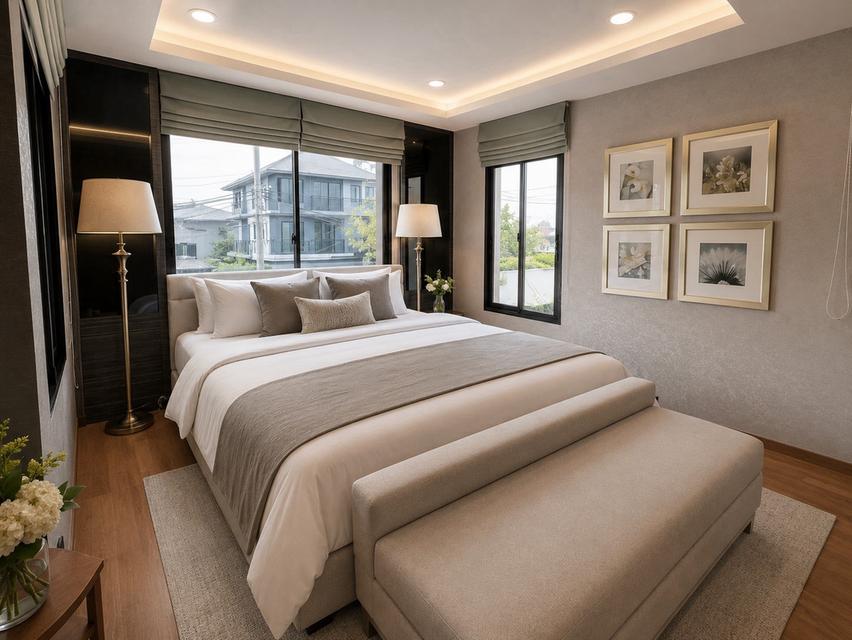 ให้เช่าบ้านเดี่ยว 3 ชั้น หลังมุม ติด Club House โครงการ The Plant Elite พัฒนาการ 38 (N.2244) 11