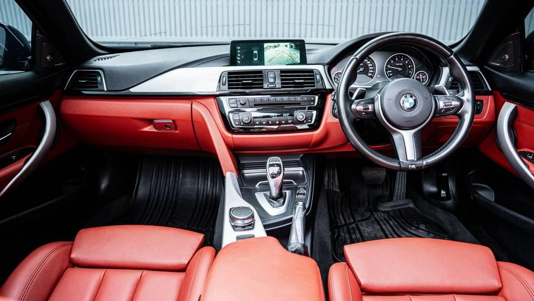 ⚡BMW 430i Cabriolet (LCI) 2018 สีดำ รถมือเดียว ออกศูนย์ BMW Thailand รูปที่ 14