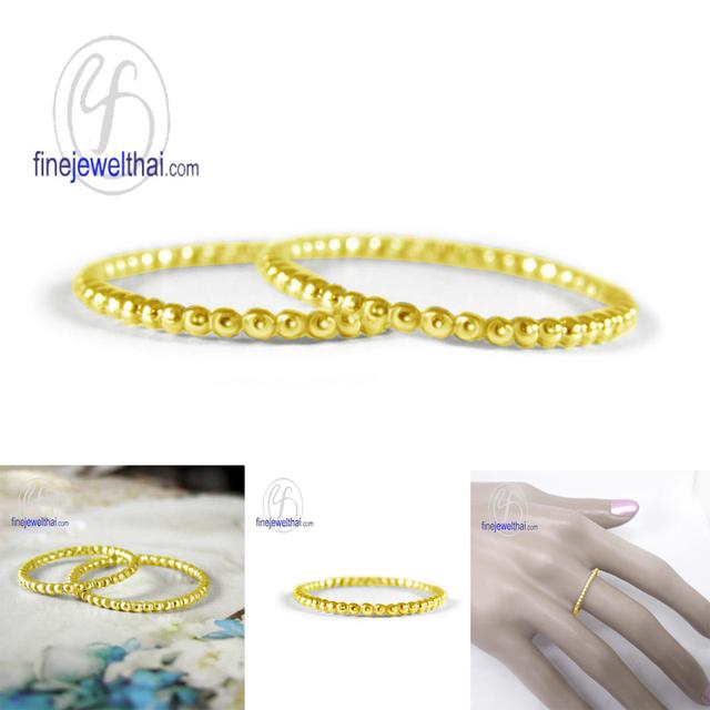Finejewelthai แหวนคู่รัก สไตล์มินิมอล RC123700