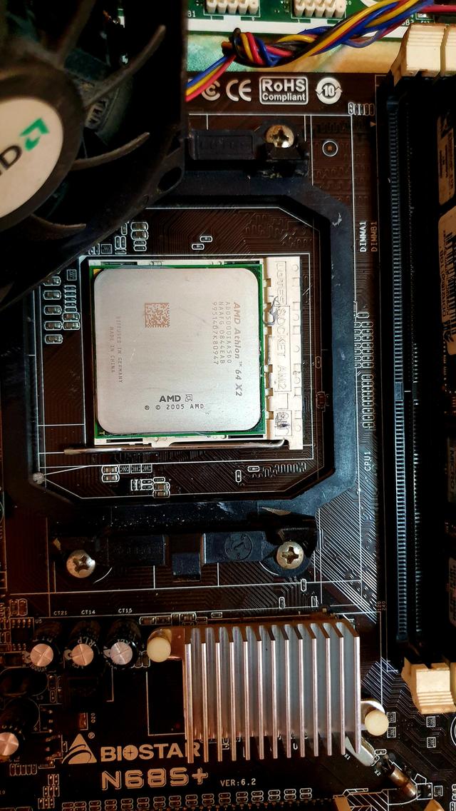 AMD Atlon 64 X2 + เมนบอร์ด n68 s+ Ram 1 GB ddr2 ใช้ได้ปกติ 250฿รวมส่งครับ เอาไปใช้ทำงาน ต่อ server ได้ครับ รูปที่ 5