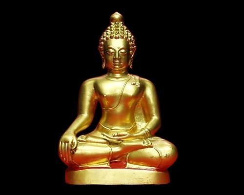 พระบูชาสิงห์1 ศิลปะเชียงแสน หน้าตัก6.5นิ้ว