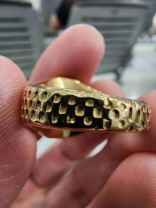 A.แหวน หัวลาย ROLEX โรเร็กซ์ สวย เดิมๆ เบอร์ 9 ขายตามสภาพ พร้อมส่ง รูปที่ 6