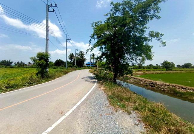 ขายที่ดิน นครชัยศรี นครปฐม ใกล้วัดกลางบางพระ เนื้อที่ 13-1-76.7 ไร่ 2