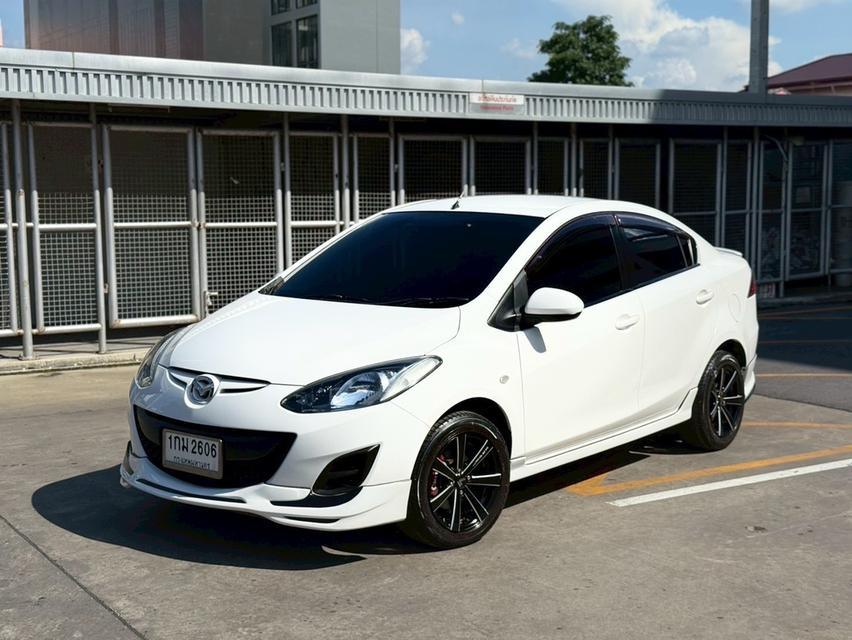 #MAZDA2  1.5 GROOVE 2012 สีขาว มือเดียวป้ายแดง