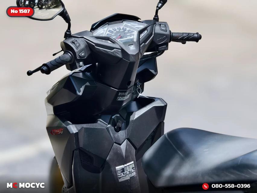 Honda Click 125i 2018 วิ่ง10000โล รถบ้านแท้มือเดียว เครื่องท่อเดิม มีเล่มเขียวชุดโอนครบ No.1587 รูปที่ 12