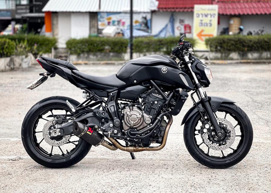 ส่งต่อ Yamaha MT07 สีดำด้าน ปี 2018 5