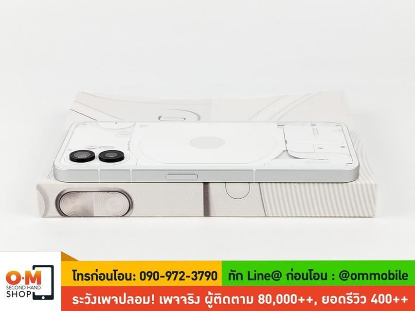 ขาย/แลก Nothing Phone 2 12/512GB สี White ศูนย์ไทย ประกันศูนย์ 22/04/2025 สภาพสวยมาก แท้ ครบกล่อง เพียง 18,900 บาท 6
