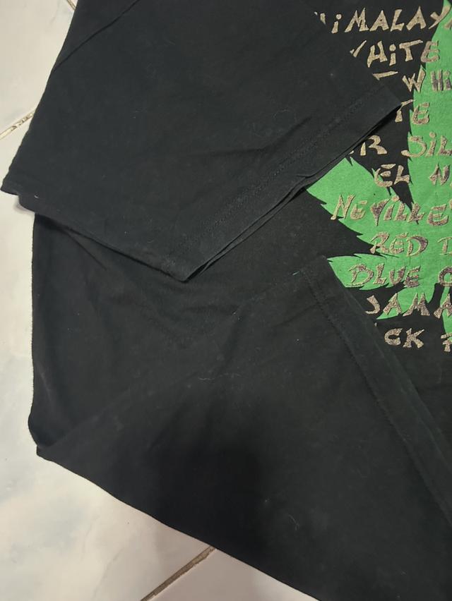🌵 Vintage 90s Cannabis Strains Tee | ไซส์ใหญ่ อก 25 | แขนเดี่ยว-ชายเดี่ยว 🌵 รูปที่ 6
