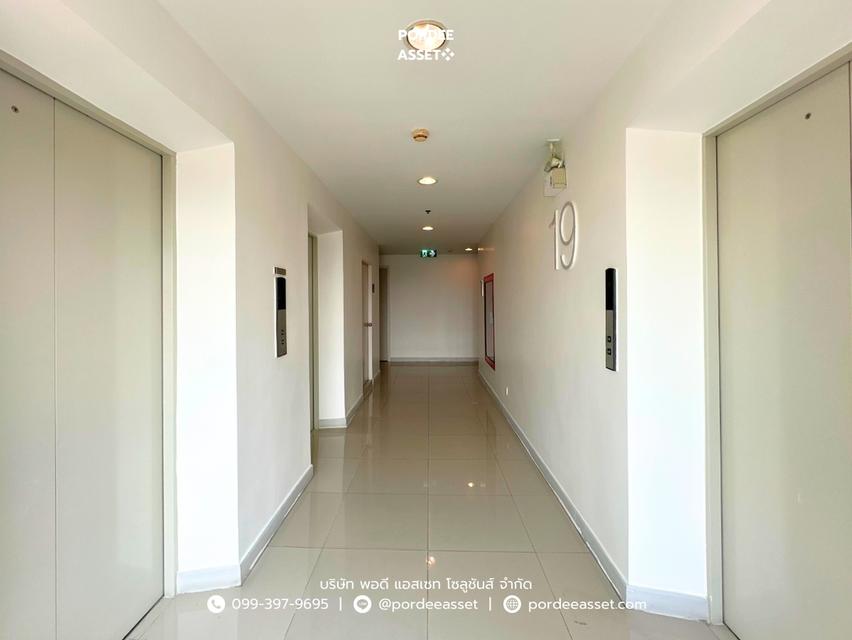 ขายคอนโด เซ็นทริค ติวานนท์ สเตชั่น (ชั้น19) Fully furnished พร้อมอยู่ ใกล้รถไฟฟ้า MRT สถานีแยกติวานนท์ 200 เมตร : Centric Tiwanon Station 13