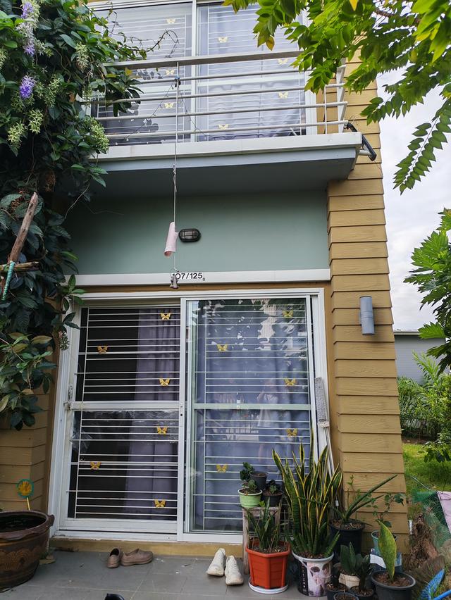 บ้านเดี่ยว ขนาด 57.5 ตารางเมตร เป็นบ้านหลังริม ติดสวนสาธารณะ 4