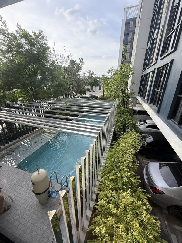 ขาย-ให้เช่า Newera Condo Ekamai-Ramintra ขนาด 32.5 ตารางเมตร ชั้น 3 เฟอร์นิเจอร์ครบ โทร 0924463883 10