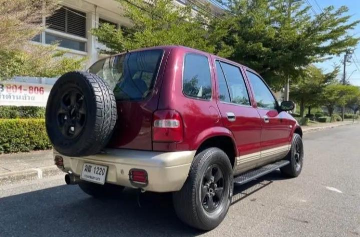 1996 Kia Sportage สีแดง 4