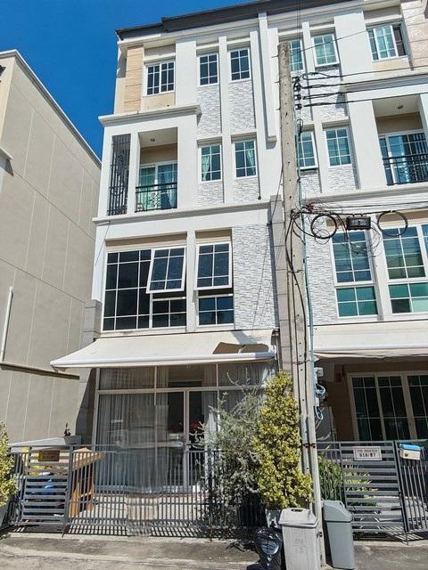 P581 ให้เช่า ทาวน์โฮม 4 ชั้น โครงการ The Master @BTS Udomsuk เดอะ มาสเตอร์ แอท บีทีเอส อุดมสุข ซอยสุขุมวิท 103 อยู่ระหว่างอุดมสุข 36 อุดมสุข 34 จดทะเบ 2