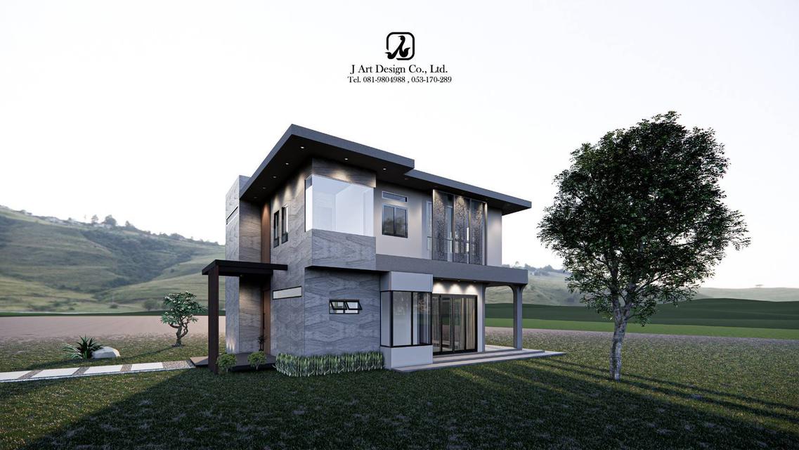 เชียงราย รับออกแบบตกแต่งภายใน รับสร้างบ้าน 3