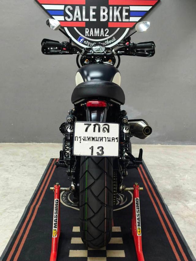 ออกถ 0 บาท Triumph Street Scrambler 900 ปี 2018 abs 🇬🇧 รถมือเดียว ของแต่งหลักแสน รูปที่ 11