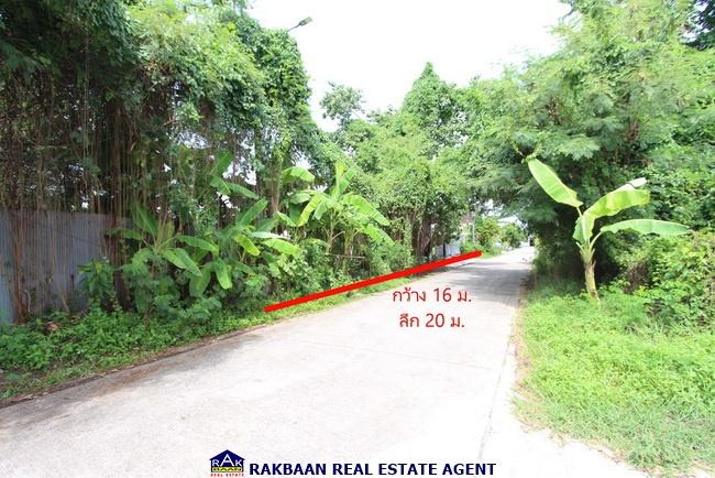 ขายที่ดิน 79 ตร.ว. รามอินทรา 34 ถนนอยู่เย็น รูปแปลงสวย กว้าง 16 ลึก 20 เหมาะสร้างบ้าน,ธุรกิจขนาดย่อม,โกดัง 3
