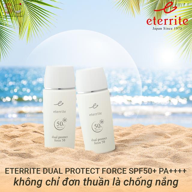 Eterrite SPF 50 PA++++ อิมัลชั่นกันแดดปรับสีผิวภายนอก 2