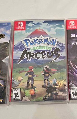 ปล่อยแผ่น Nintendo Switch เกม Pokemon Arceus 2