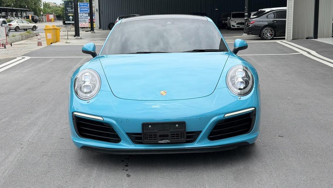 2018 PORSCHE 911.2 CARRERA 3.0 S COUPE สี Miami Blue Milage 50,XXX KM รถสวย ไม่มีอุบัติเหตุใดๆ ออฟล้นสุด