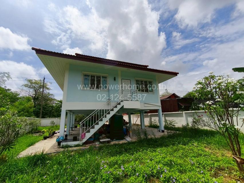 บ้านเดี่ยว 1 ชั้น บ้านสวนเอก ถนนบางเลน ต.บางภาษี อ.บางเลน จ.นครปฐม 5
