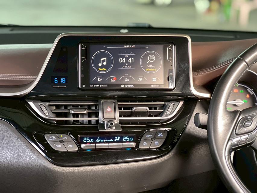 ปี 2018 TOYOTA CHR, 1.8 HV Hi โฉม ปี17-ปัจจุบัน มือเดียวป้ายแดง 11