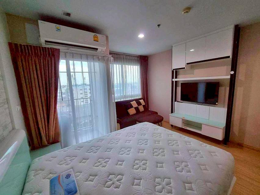 ปล่อยเช่าคาซ่า รัชดา ราชพฤกษ์ 26 ตร.ม. เฟอร์บิ๊วอิน เครื่องใช้ไฟฟ้าครบ มีเครื่องซักผ้า แอร์ใหม่ พร้อมเข้าอยู่ สภาพดี ชั้น 7 ทิศใต้ ลมแรง 10