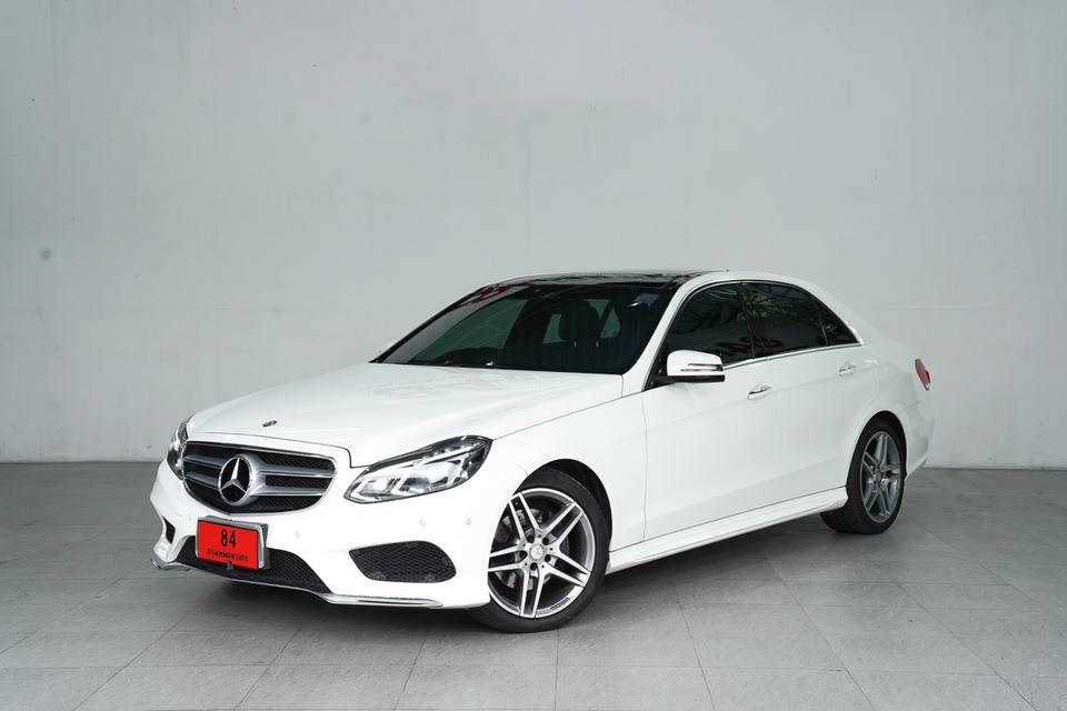 MERCEDES-BENZ E300 2.2 BLUE TEC HYBRID AT ปี2013 สีขาว