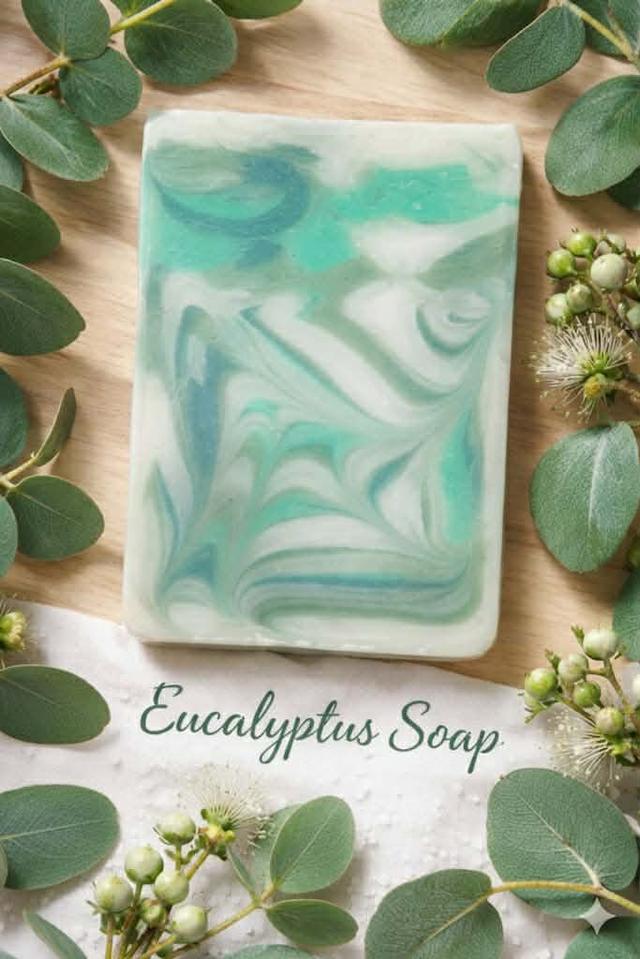 Dramatic soap bar สบู่ทำมือ ใช้แล้วผิวไม่แห้ง