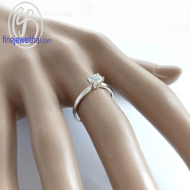 Finejewelthai แหวนคู่รัก แหวนเพชรพรีเมี่ยม ของขวัญวาเลนไทน์ 5