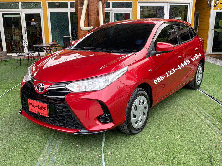 Toyota YARIS 1.2 Entry ปี 2021 ออกรถง่าย ฟรีดาวน์ 1