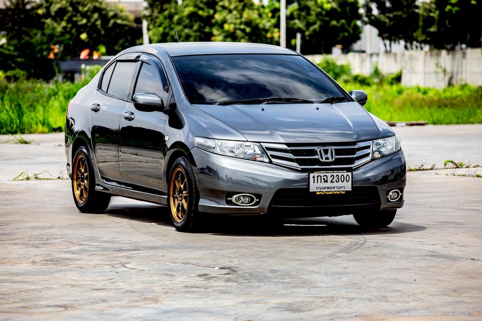 Honda City 1.5S เกียร์ออโต้ ปี 2012 สีเทา