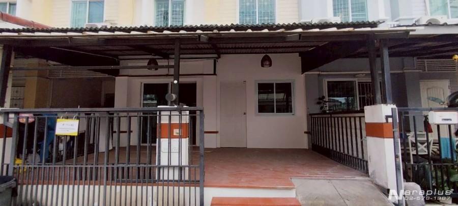 68111098 : ขายทาวน์เฮ้าส์ 2 ชั้น แนวรถไฟฟ้าสายสีแดง โครงการพฤกษาวิลล์ 40 ดอนเมือง-โลคัลโรด ถนนกำแพงเพชร 6 (โลคัลโรด) ต.หลักหก ใกล้ ม.รังสิต ปทุมธานี ร 3