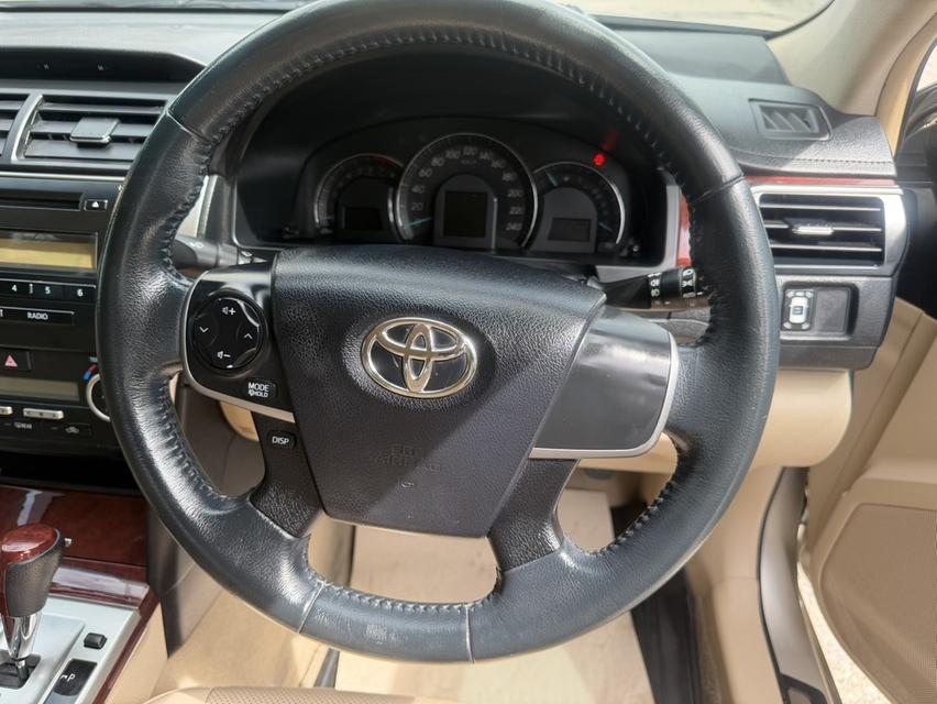ปี2013 TOYOTA CAMRY 2.0 G น้ำมันล้วนไม่เคยดมแก๊ส รูปที่ 11