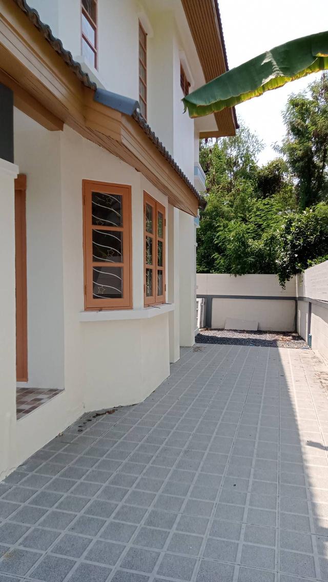 บ้านเดี่ยว สุวินทวงศ์ หมู่บ้านฟลอร่าวิลล์สุวินทวงศ์ นัดชมบ้าน 085-318-6868 คุณวา 5