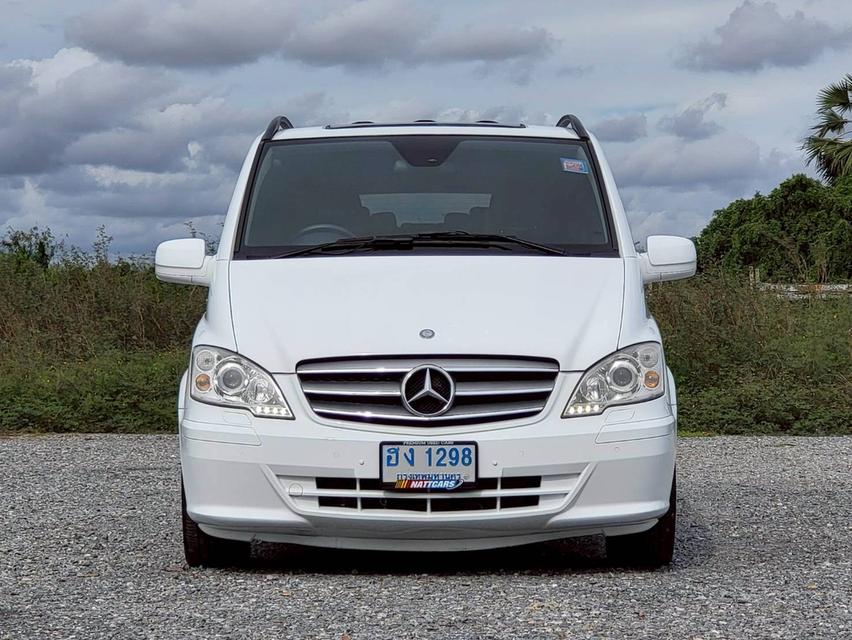 รหัสรถ NC1298 MERCEDES-BENZ VITO 122 CDI Extra Long (W639) " Facelift " หลังคาแก้ว