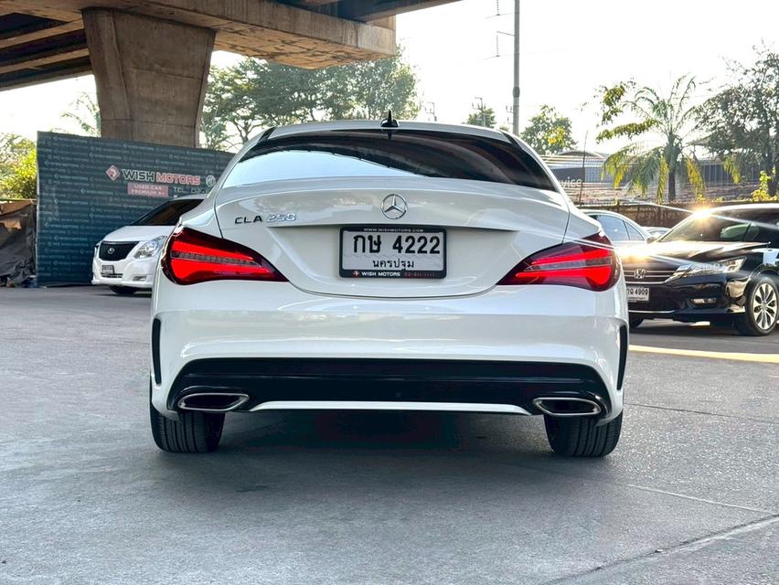 ขายรถ Benz CLA 250 AMG Facelift W117 ปี 2018 สีขาว เกียร์ออโต้ รูปที่ 5