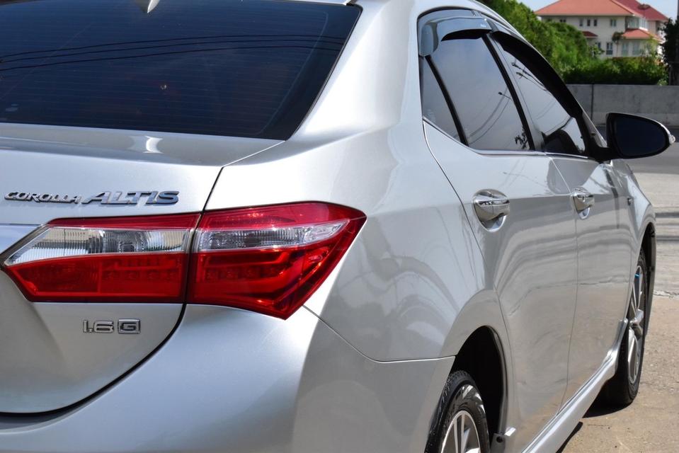 รหัสรถ PB7235 TOYOTA ALTIS 1.6G 2014 เบนซิน  12