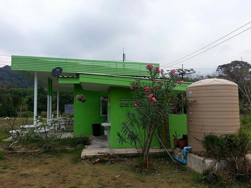 ขายที่ดินถมแล้วพร้อมบ้านและร้านอาหาร ริมถนนใหญ่ 4 เลน ใกล้ทะเลและสนามบิน 5
