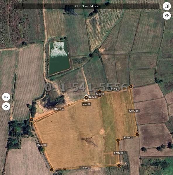 ขายที่ดิน 25-3-93.3 ไร่ สูงเนิน นครราชสีมา ติดถนนซอย รูปแปลงหลายเหลี่ยม ทำเลเงียบสงบ รายล้อมด้วยพื้นที่เกษตร 3