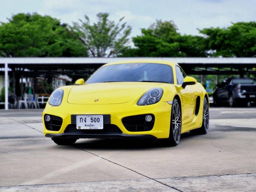 Porsche Cayman(981) ปี 2016 ไมล์ 52,xxx km 2