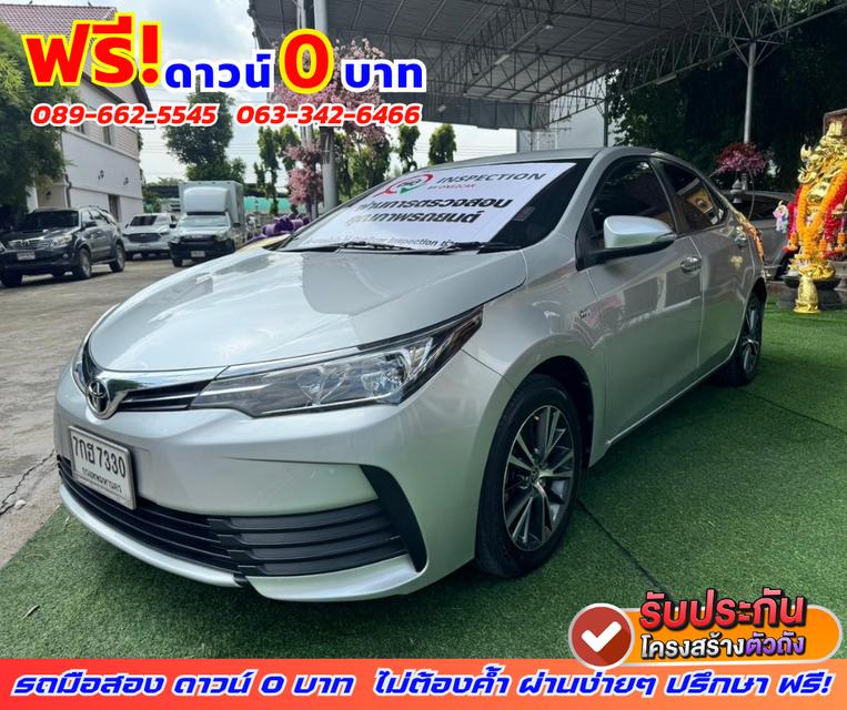 🟠ปี2018 Toyota Corolla Altis 1.6 G ติดแก็ส CNG  2