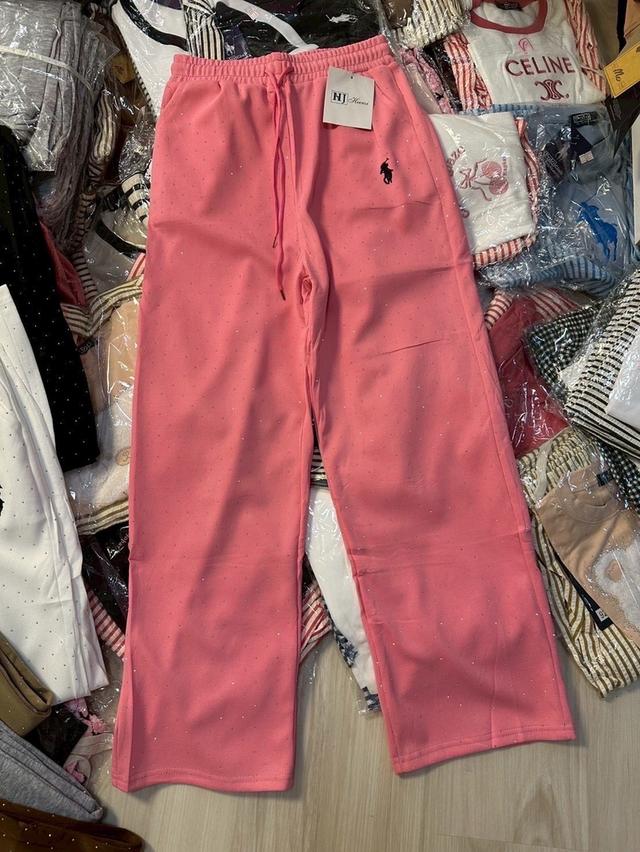 กางเกงเพชร ปักม้างานฮิตมีกระเป๋าข้าง