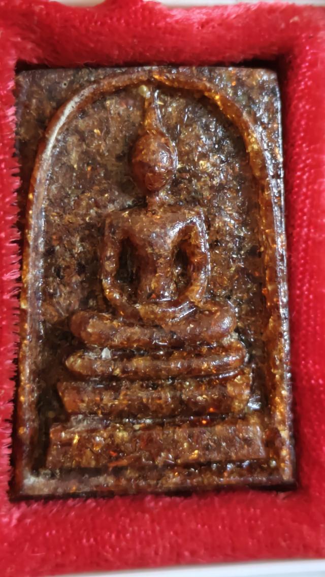 พระสมเด็จพลอย เนื้อพลอยชัดเจน