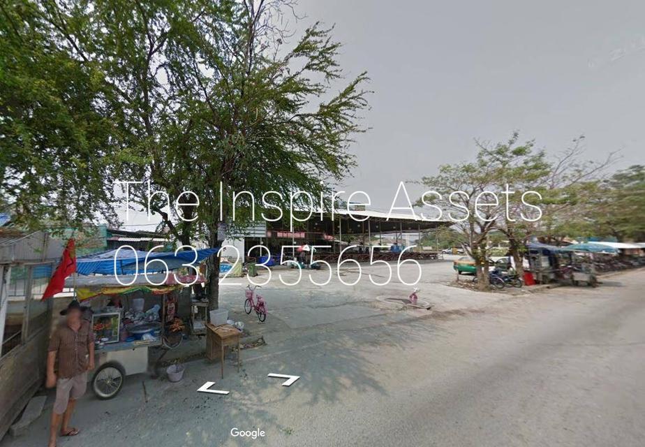 ขายที่ดิน บางบัวทอง นนทบุรี ริมถนนบางกรวยไทรน้อย 6 เลน  (2ไร่ 1งาน 65ตรว)  - ติดปากทางเข้าหมู่บ้าน ช.รุ่งเรือง6 2