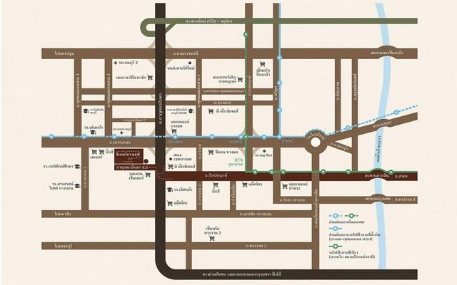 บางกอก บูเลอวาร์ด ซิกเนเจอร์ บางแค (Bangkok Boulevard Signature Bangkhae) ซอยกาญจนาภิเษก 5 บางแค กรุงเทพ 9