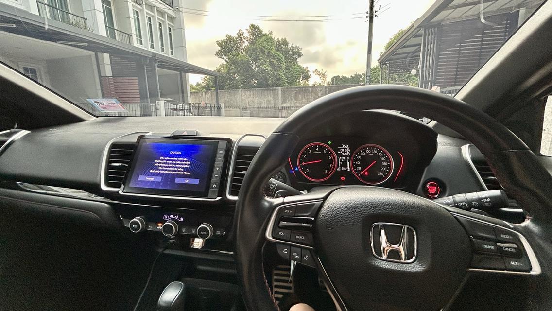 Honda City RS 1.0 Turbo ปี 2020 ทักไลน์ siriwank รูปที่ 9