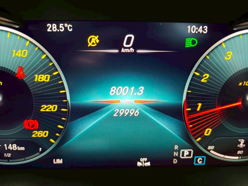รหัสรถ KPV51 2024 BENZ C200 2.0 COUPE AMG DYNAMIC 6